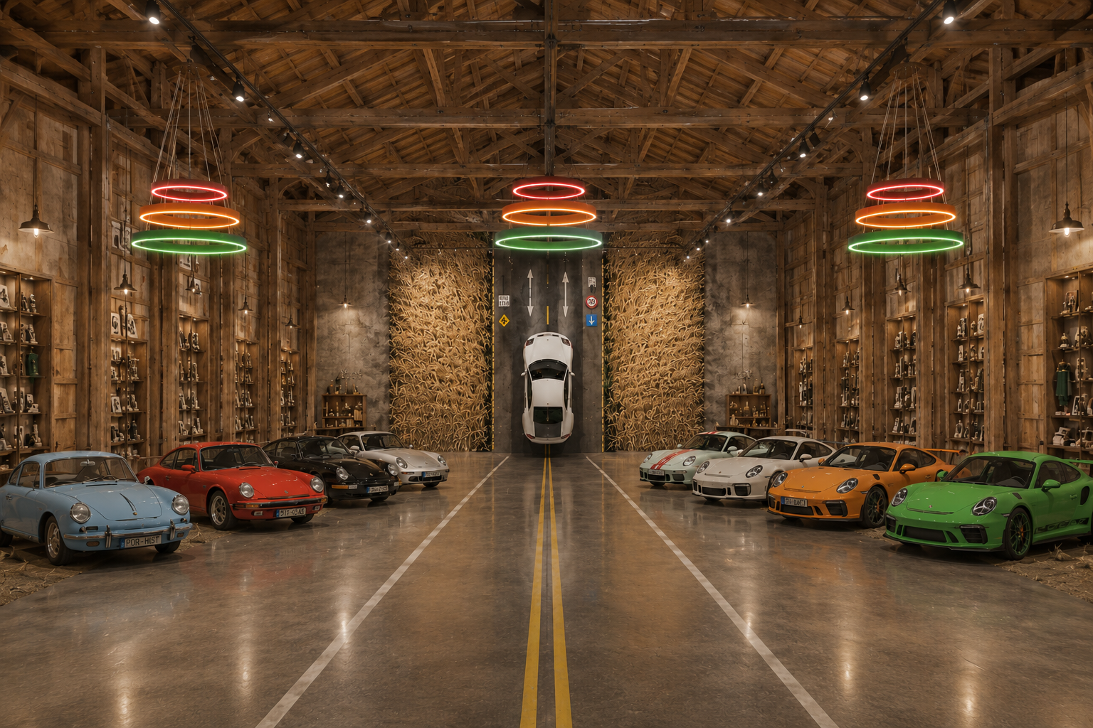 Musée immersif Porsche — scénographie par David Peys